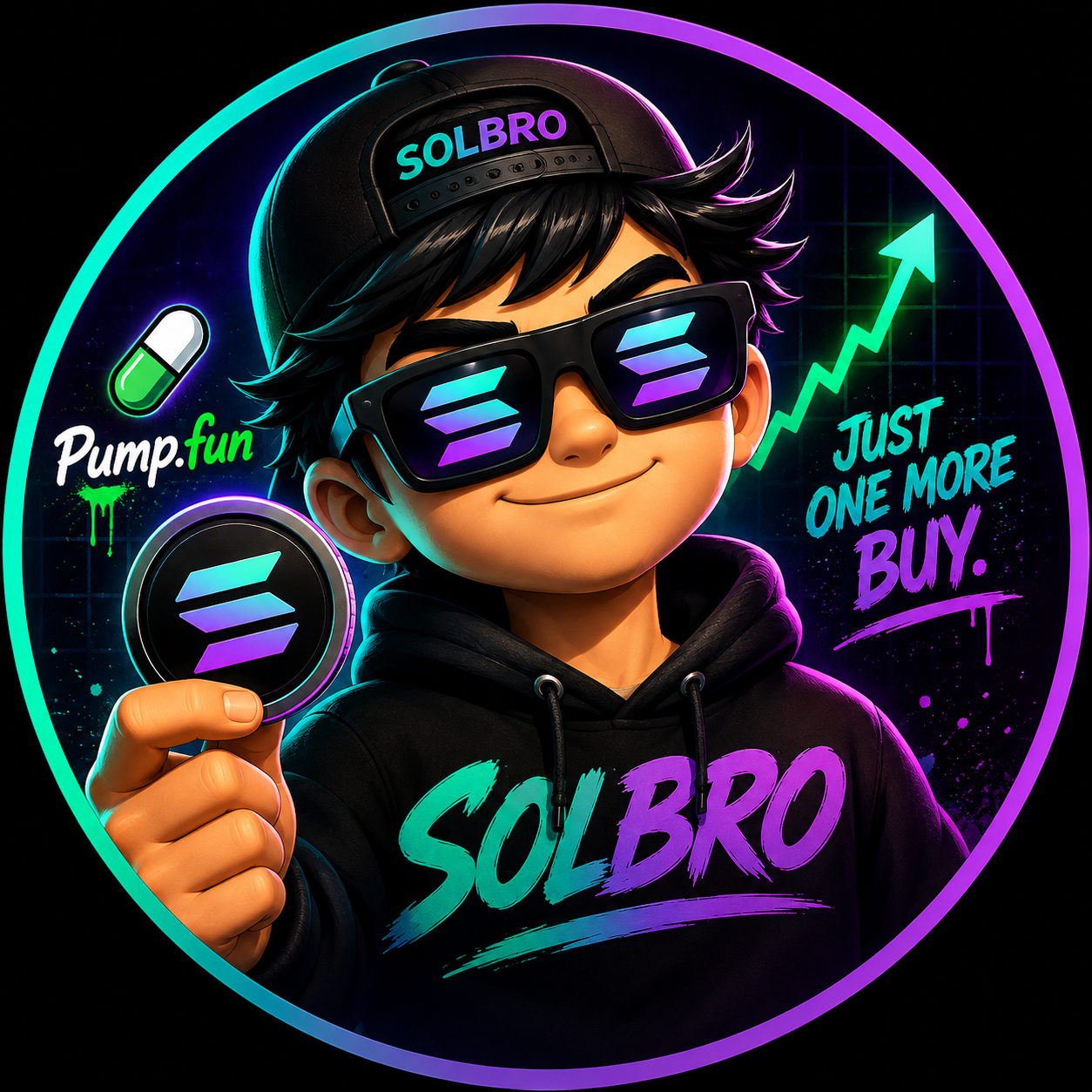 SOLBRO mascot logo